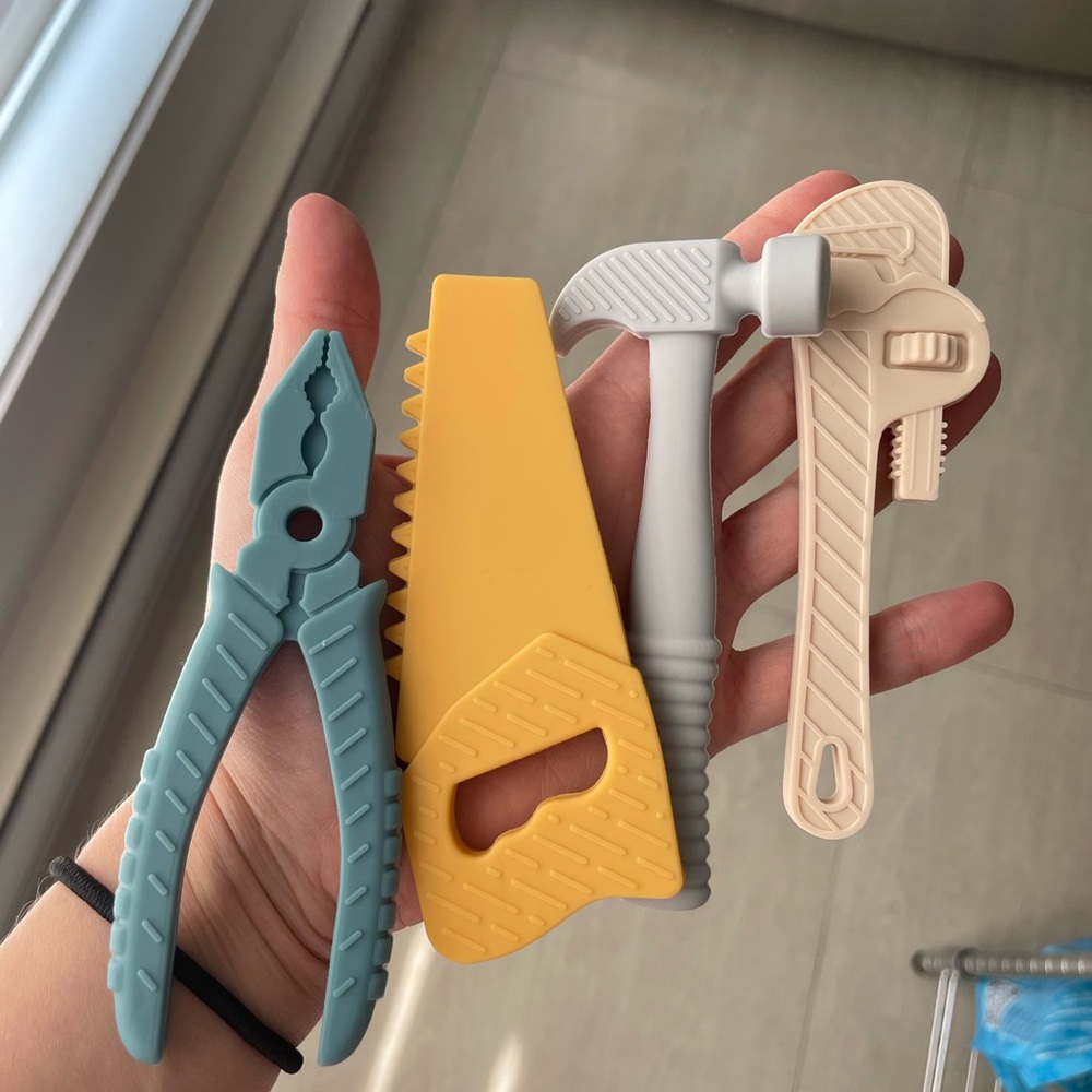 NEW baby silicon teether toys